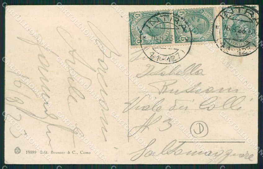 Verbania Intra cartolina QZ1151 – retro