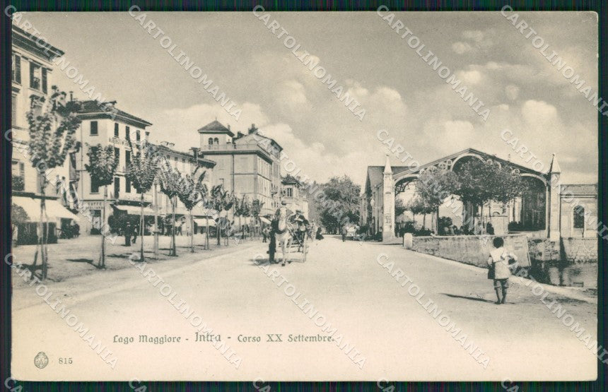 Verbania Intra cartolina QZ1153 – fronte