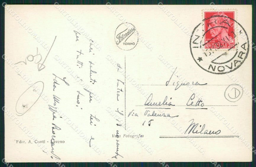 Verbania Intra FORI foto cartolina QZ1157 – retro
