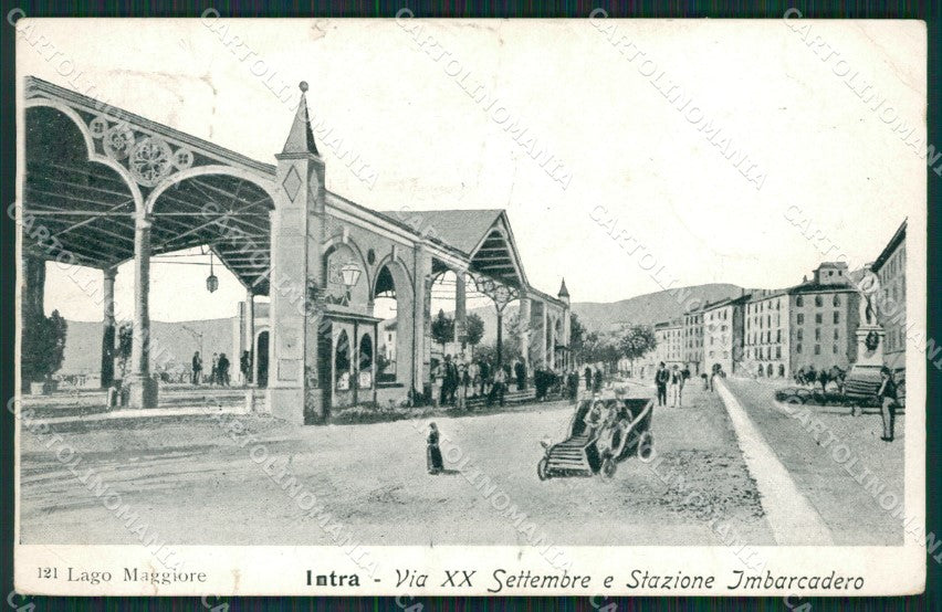 Verbania Intra STRAPPINI cartolina QZ1169 – fronte