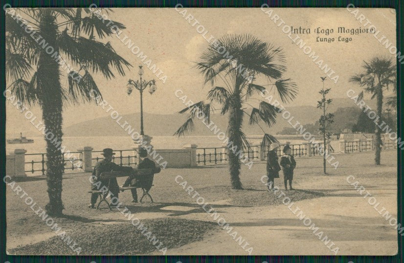Verbania Intra PIEGA cartolina QZ1170 – fronte