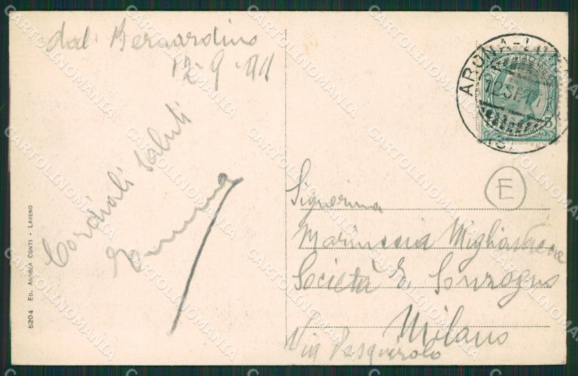 Verbania Intra cartolina QZ1171 – retro