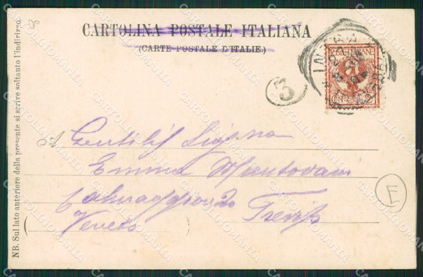 Verbania Intra Chiesa Evangelica cartolina QZ1177 – retro