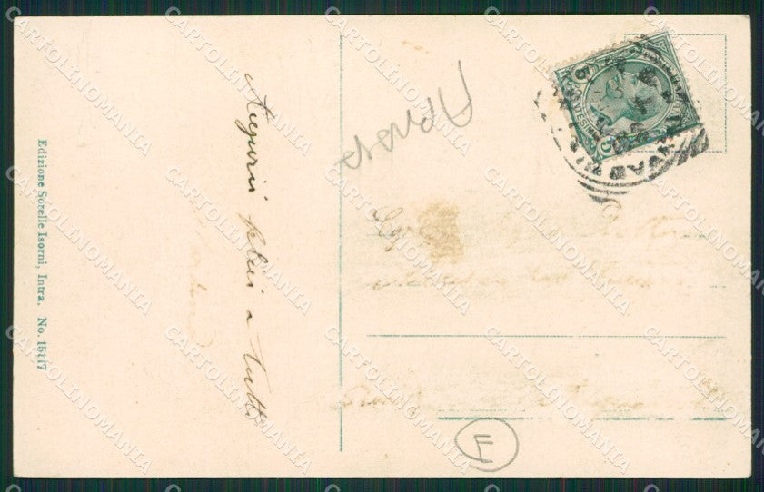 Verbania Intra Mercato ABRASA cartolina QZ1178 – retro