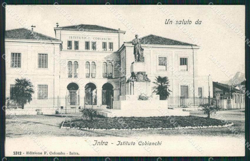 Verbania Intra cartolina QZ1181 – fronte