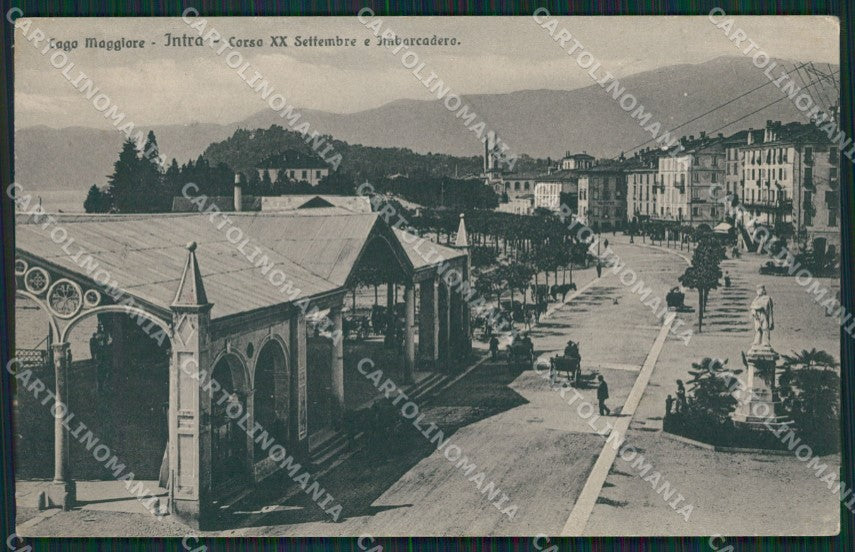 Verbania Intra cartolina QZ1182 – fronte