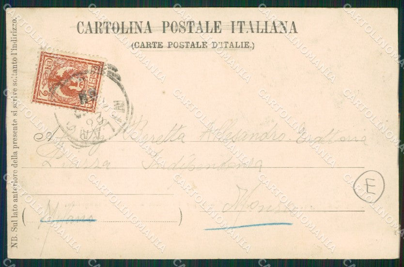 Verbania Intra cartolina QZ1184 – retro