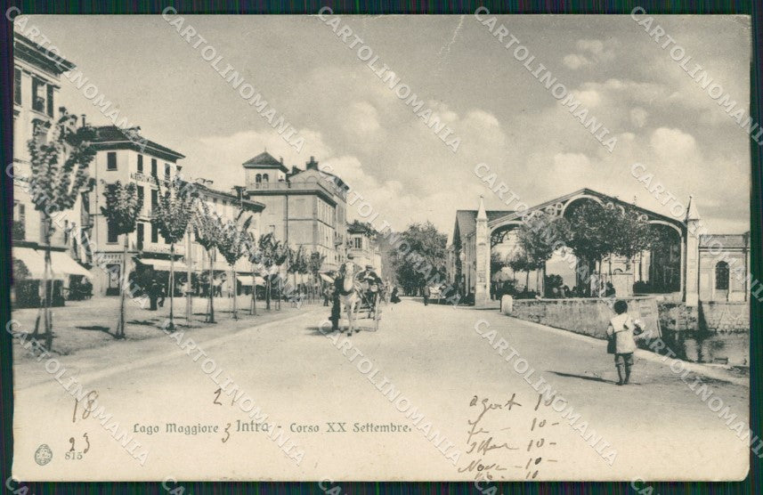 Verbania Intra cartolina QZ1187 – fronte
