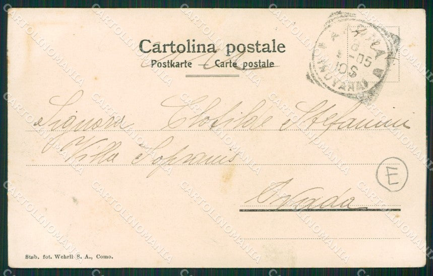 Verbania Intra cartolina QZ1188 – retro