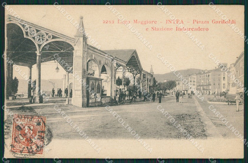 Verbania Intra cartolina QZ1189 – fronte