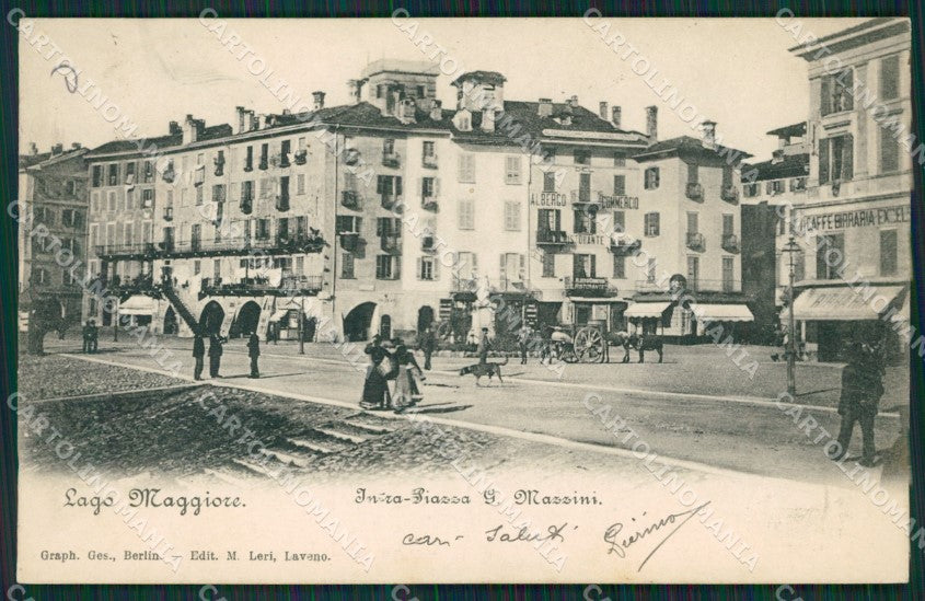 Verbania Intra cartolina QZ1193 – fronte