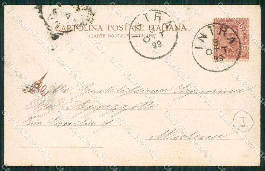 Verbania Intra Mercato Garibaldi cartolina QZ1212 – retro