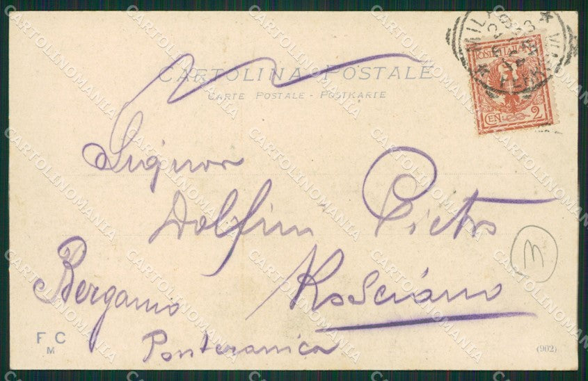 Verbania Intra Mercato cartolina QZ1217 – retro