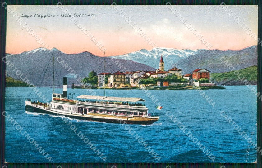 Verbania Stresa Isole Borromee Isola Superiore cartolina QZ1225 – fronte
