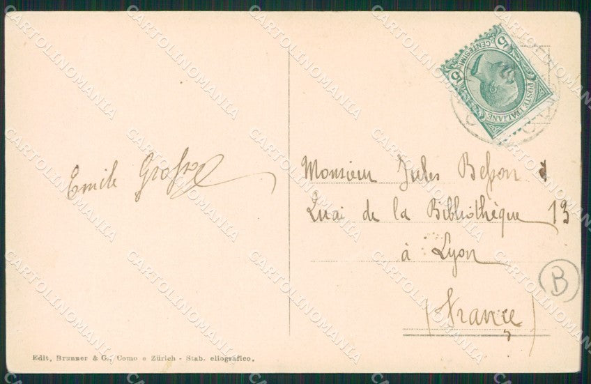 Verbania Stresa Isole Borromee Isola Superiore cartolina QZ1231 – retro