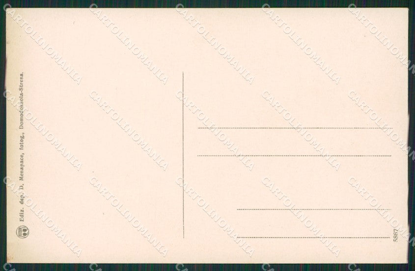 Verbania Stresa Isole Borromee Isola Pescatori cartolina QZ1233 – retro