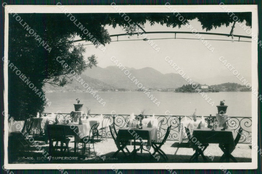 Verbania Stresa Isole Borromee Isola Superiore foto cartolina QZ1239 – fronte