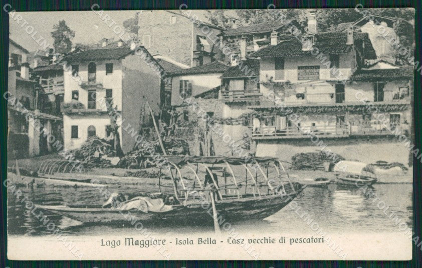 Verbania Stresa Isole Borromee Isola Bella FORO cartolina QZ1243 – fronte