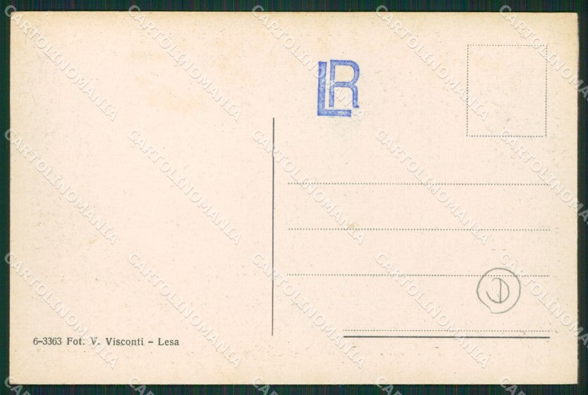 Novara Lesa Solcio cartolina QZ1263 – retro