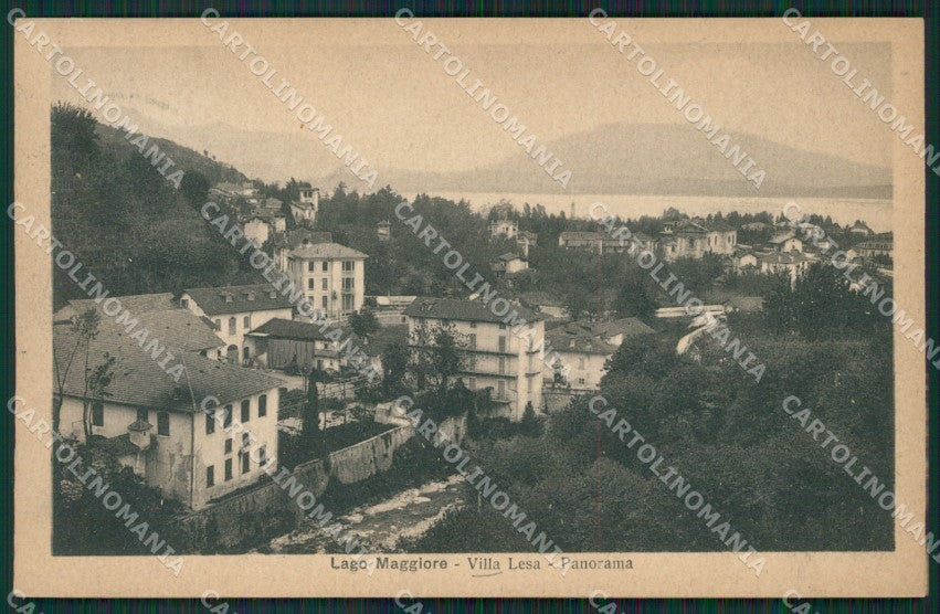 Novara Lesa Villa cartolina QZ1267 – fronte