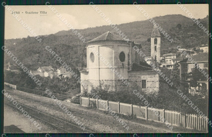 Novara Lesa Villa cartolina QZ1268 – fronte