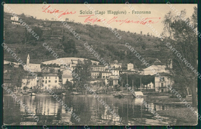 Novara Lesa Solcio cartolina QZ1269 – fronte