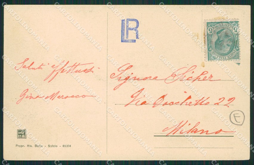Novara Lesa Solcio cartolina QZ1269 – retro