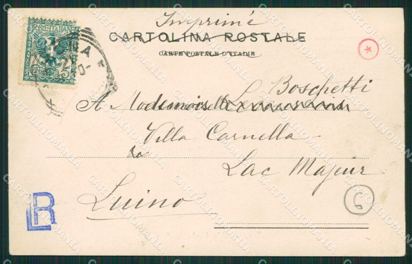 Novara Lesa cartolina QZ1282 – retro