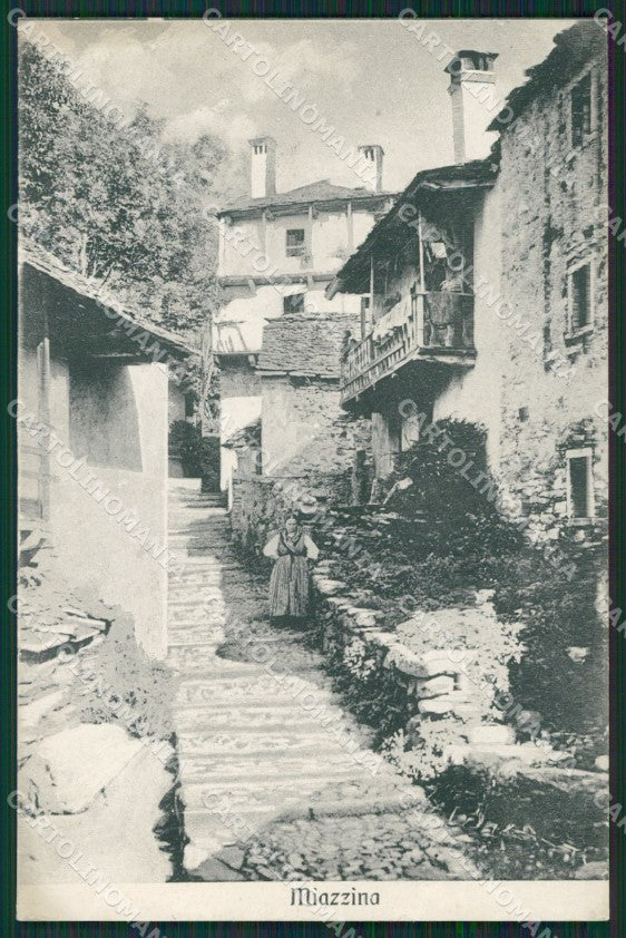 Verbania Miazzina cartolina QZ1297 – fronte
