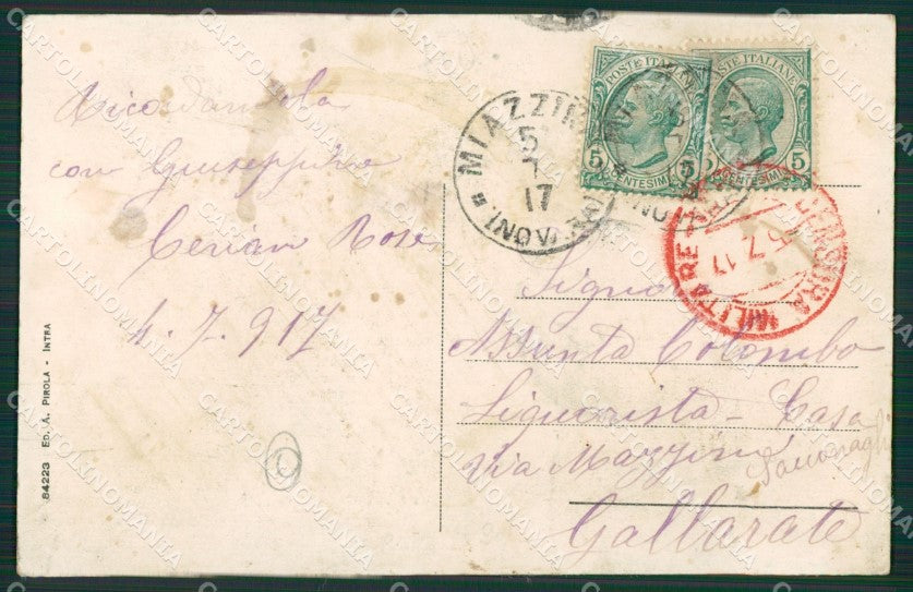 Verbania Miazzina cartolina QZ1298 – retro