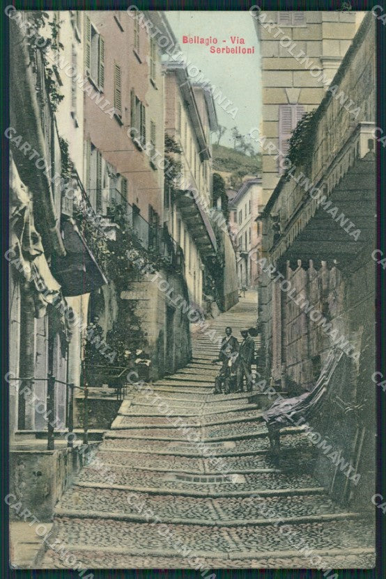 Como Lago di Bellagio cartolina QZ1299 – fronte