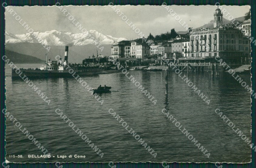 Como Lago di Bellagio foto cartolina QZ1304 – fronte