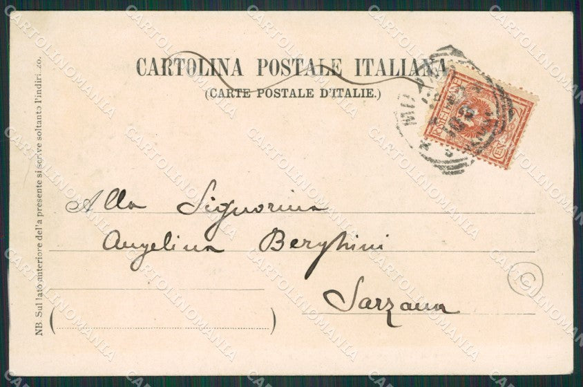 Como Lago di Bellagio Battello cartolina QZ1305 – retro