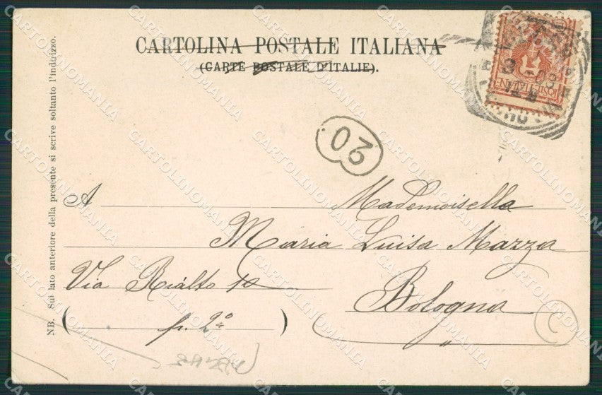 Como Lago di Bellagio PIEGHE cartolina QZ1309 – retro
