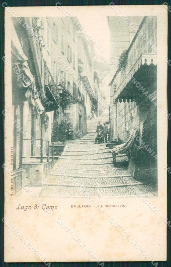 Como Lago di Bellagio cartolina QZ1312 – fronte