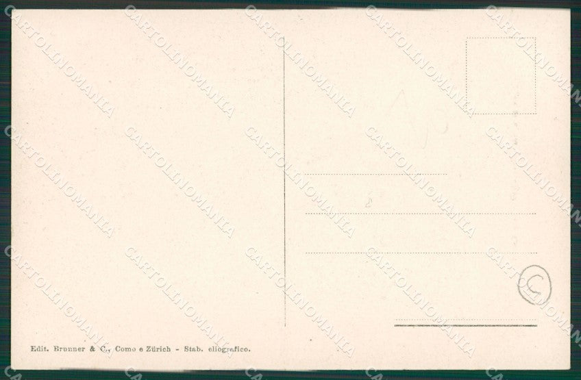 Como Lago di Bellagio cartolina QZ1315 – retro