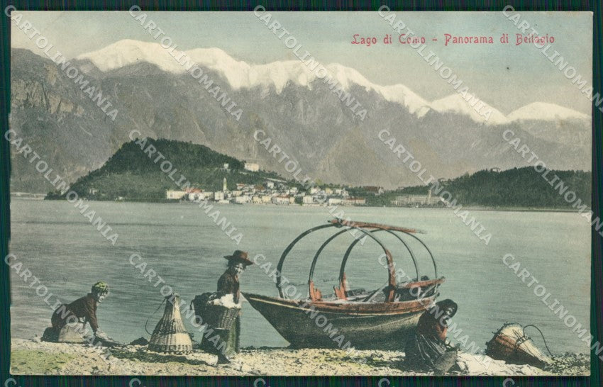 Como Lago di Bellagio cartolina QZ1326 – fronte