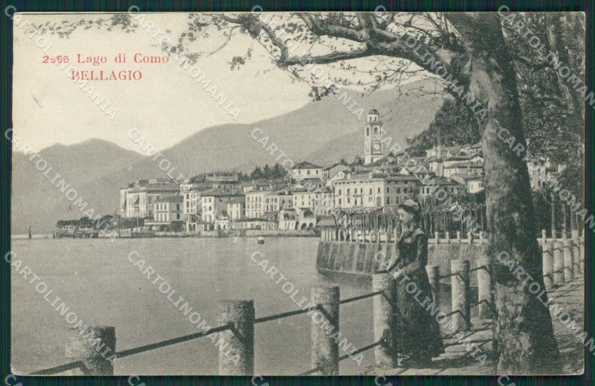 Como Lago di Bellagio cartolina QZ1328 – fronte