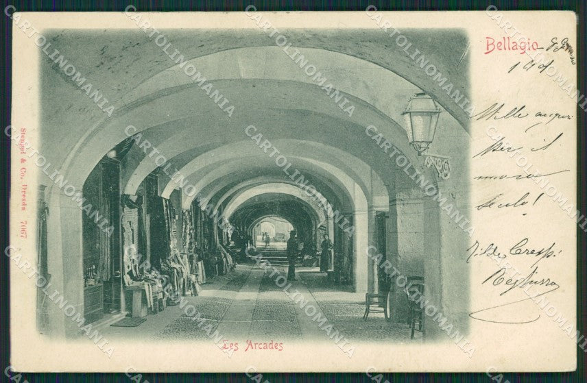 Como Lago di Bellagio cartolina QZ1329 – fronte