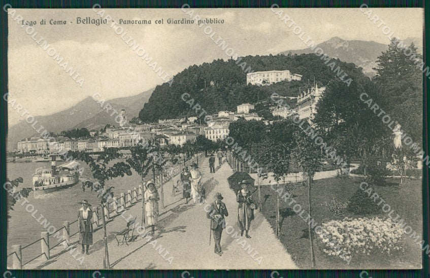 Como Lago di Bellagio cartolina QZ1332 – fronte