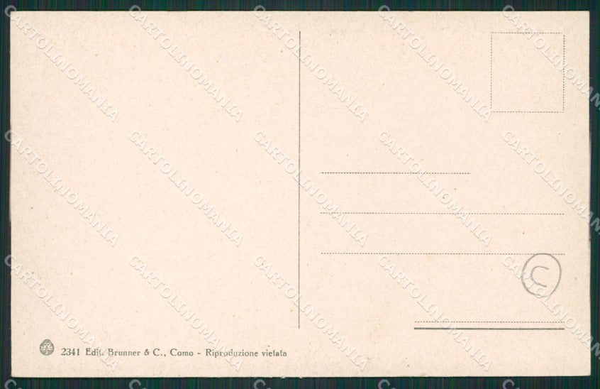Como Lago di Bellagio cartolina QZ1332 – retro