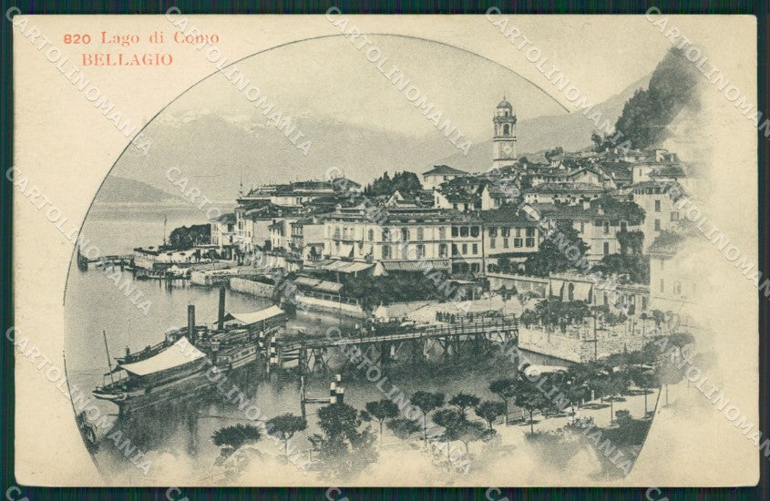 Como Lago di Bellagio cartolina QZ1333 – fronte