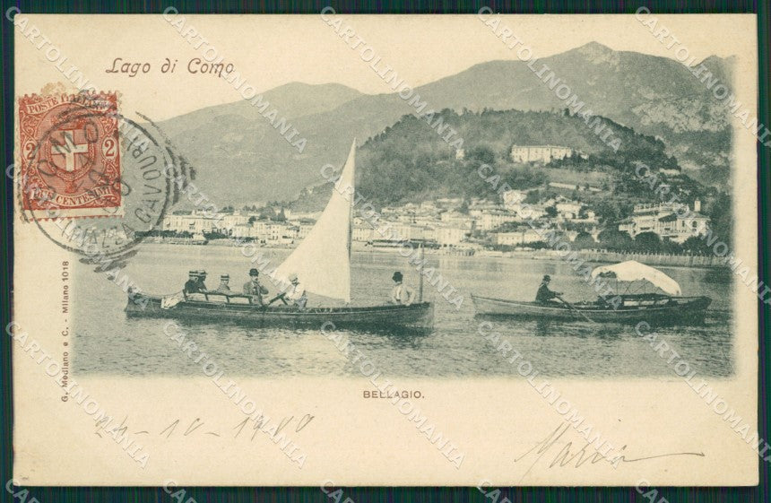Como Lago di Bellagio cartolina QZ1334 – fronte