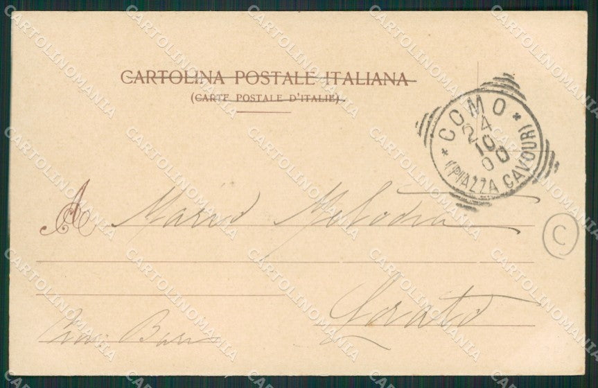 Como Lago di Bellagio cartolina QZ1334 – retro