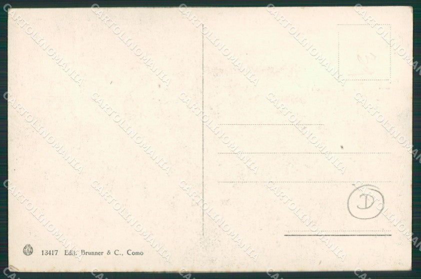 Como Lago di Bellagio cartolina QZ1338 – retro
