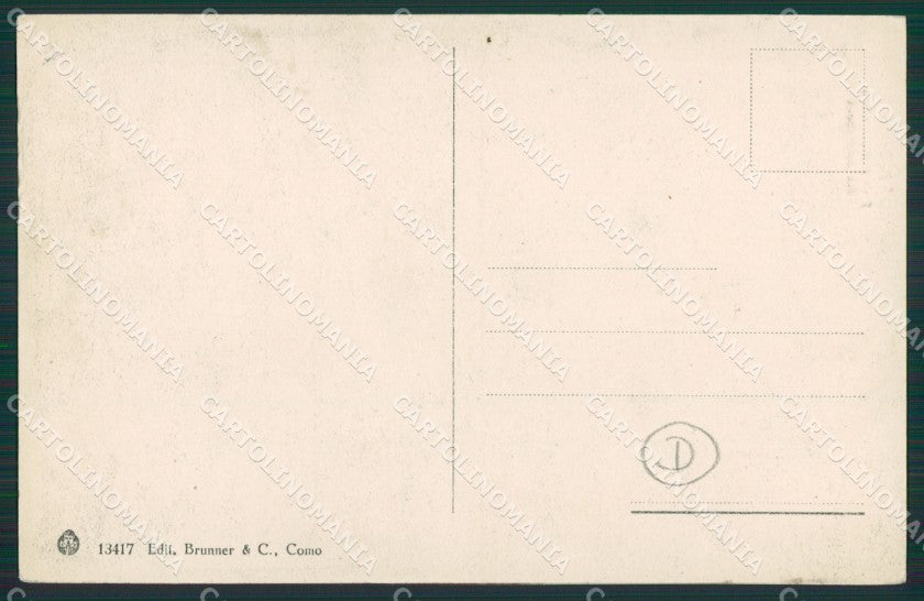 Como Lago di Bellagio cartolina QZ1339 – retro