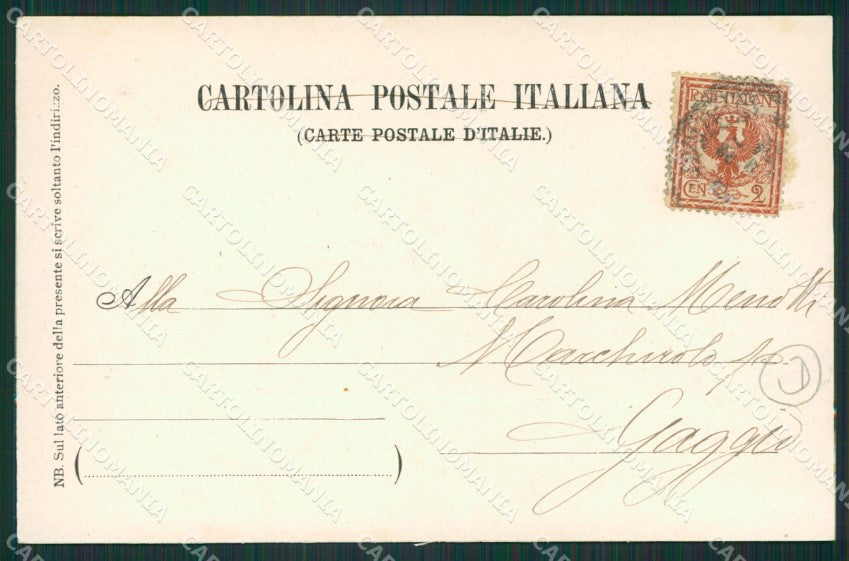 Como Lago di Bellagio Battello cartolina QZ1348 – retro