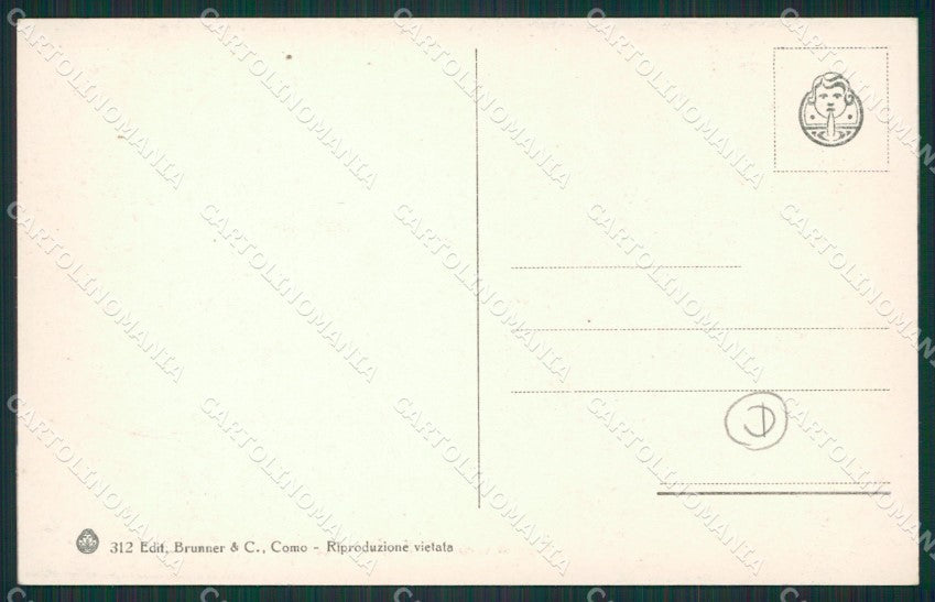 Como Lago di Bellagio cartolina QZ1351 – retro