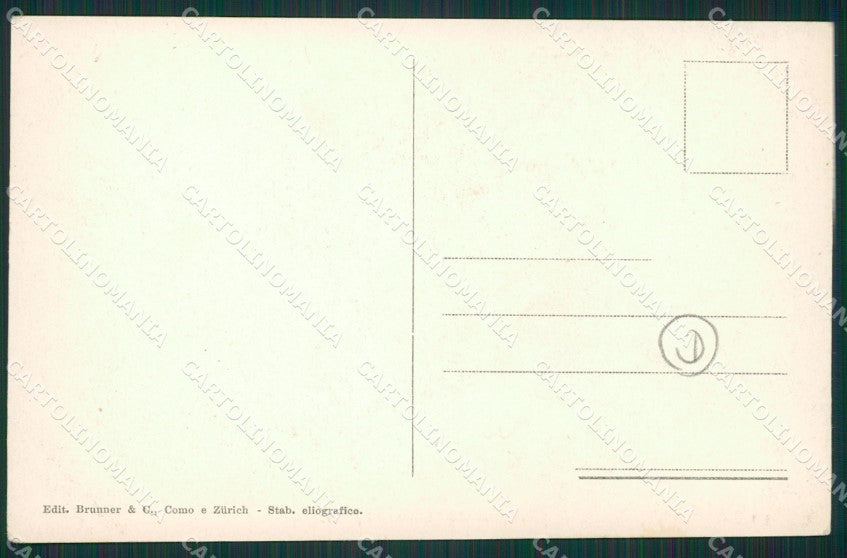 Como Lago di Bellagio cartolina QZ1352 – retro