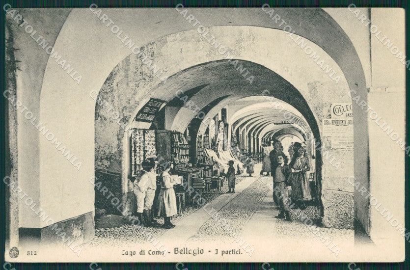 Como Lago di Bellagio cartolina QZ1353 – fronte